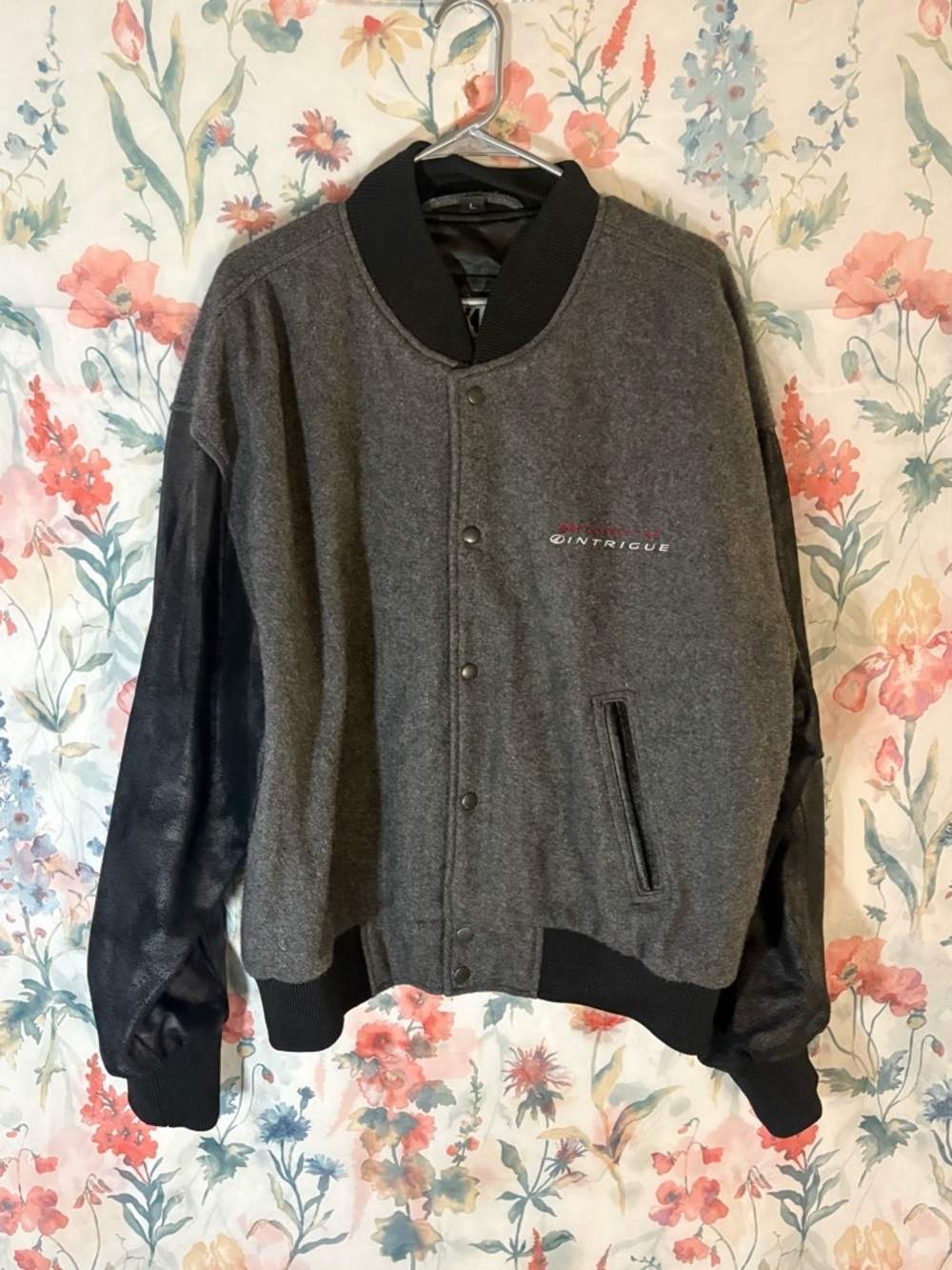 Vintage “The X Files Expo Tour 1998” Charcoal Gray Bomber Jacket